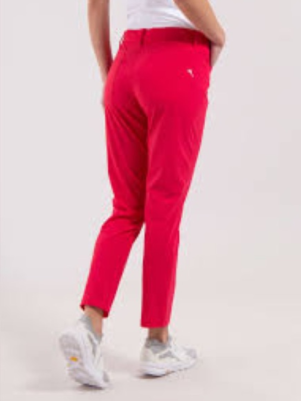 Revolt Red Slim Ankle Pants Size 18W